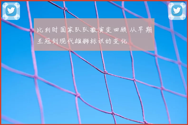 比利时国家队队徽演变回顾 从早期王冠到现代雄狮标识的变化