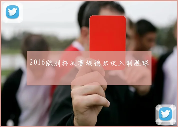 2016欧洲杯决赛埃德尔攻入制胜球